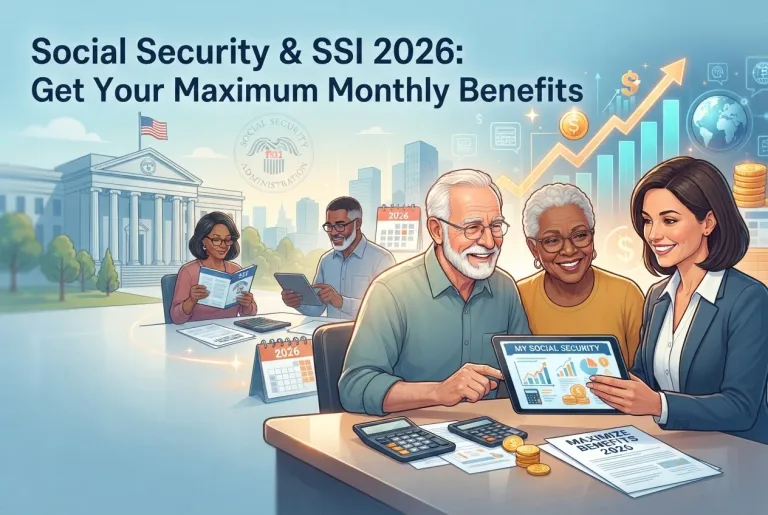 Featured image for: Social Security & SSI 2026: Get Your Maximum Monthly Benefits