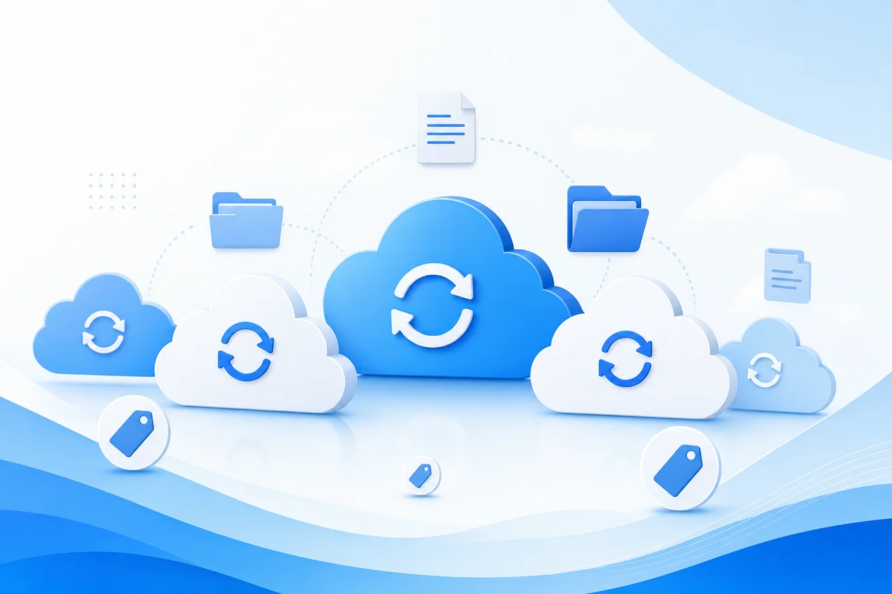 Cloud storage apps compared by price, space, and sync speed