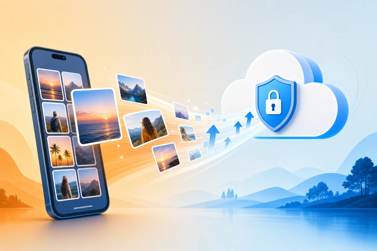 Photo backup apps that automatically save images without using storage