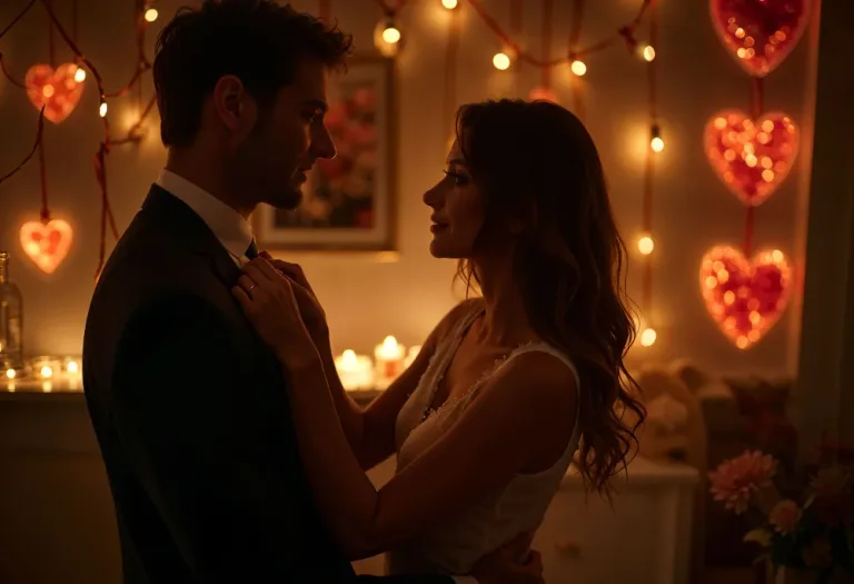 casal em date romantico