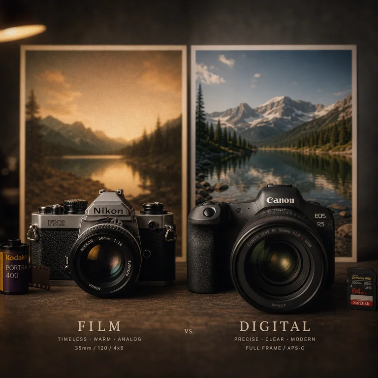 Film Photography vs Digital: How Cameras Shape Movie Aesthetics
