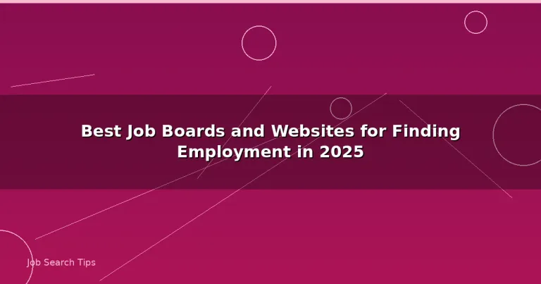 Featured: Best Job Boards and Websites for Finding Employment in 2025