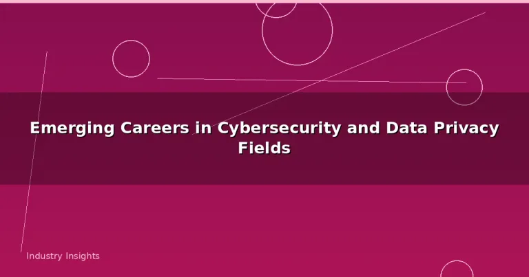 Featured: Emerging Careers in Cybersecurity and Data Privacy Fields