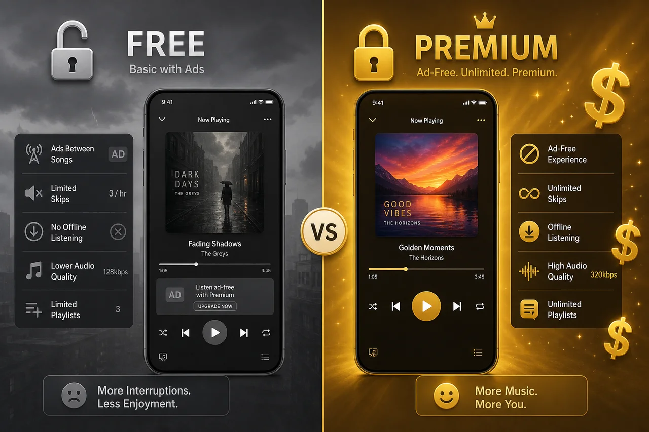 Featured: Free vs Premium Music Streaming Plans Worth Knowing
