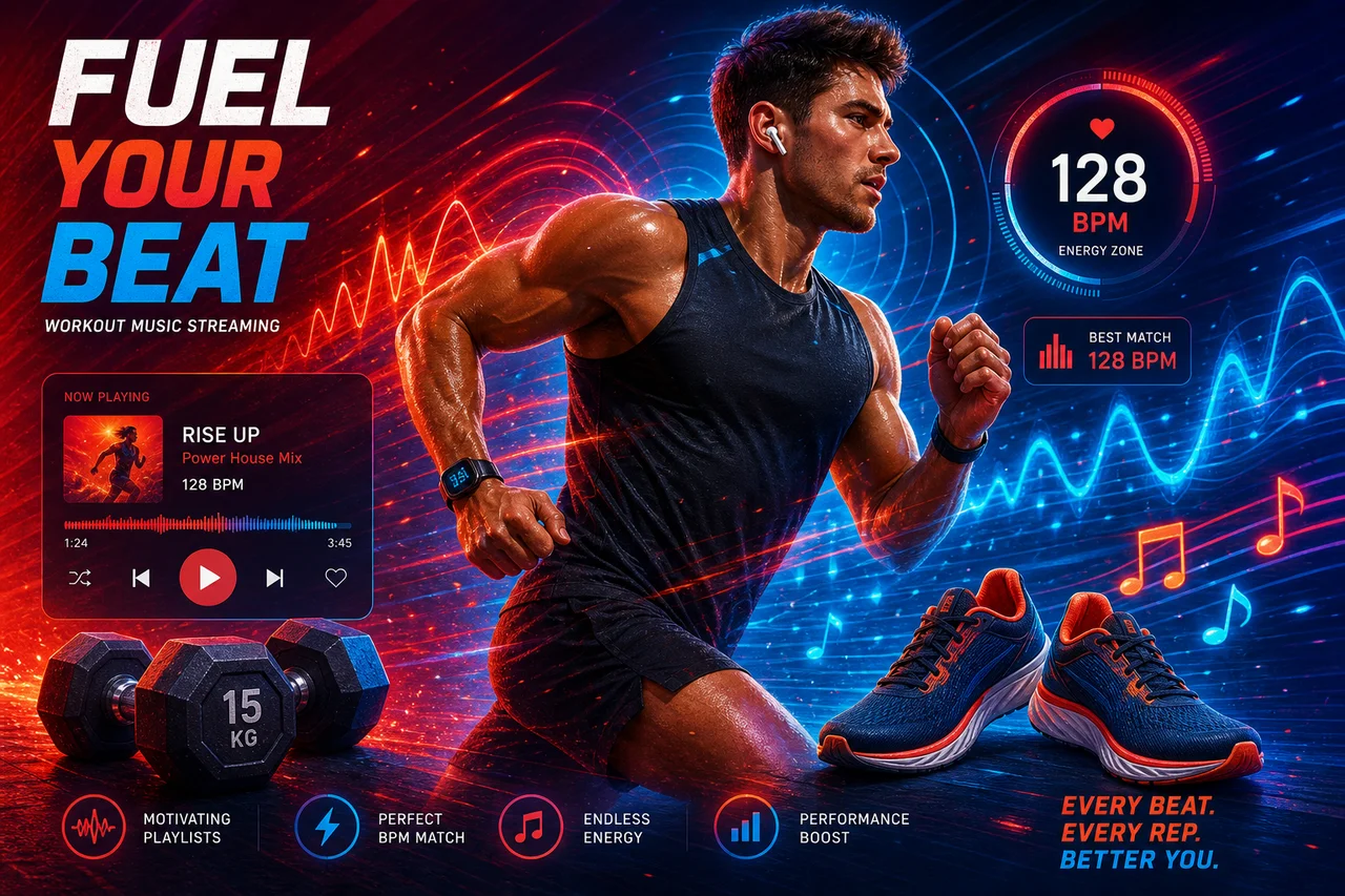 Featured: Best Music Streaming Services for Workout Playlists