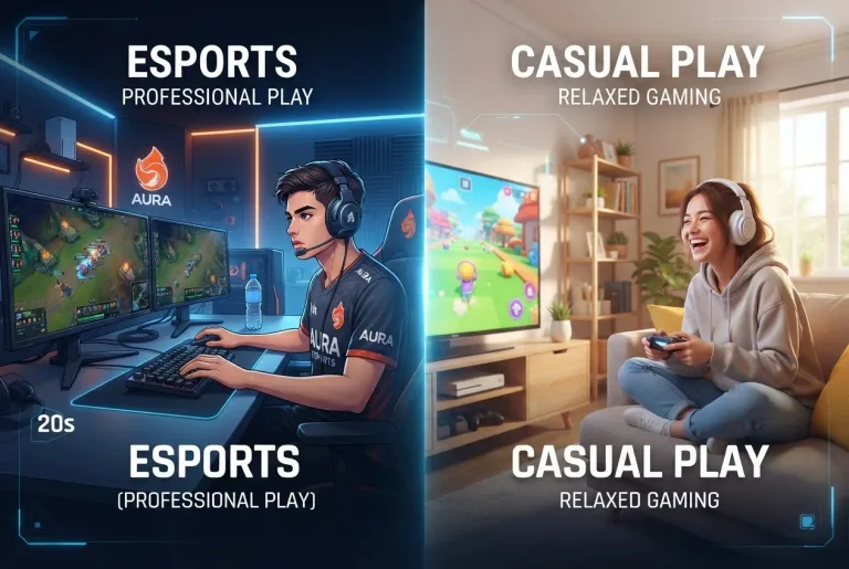 Featured image for: Healthy Gaming Guide: Is Esports Better Than Casual Play?