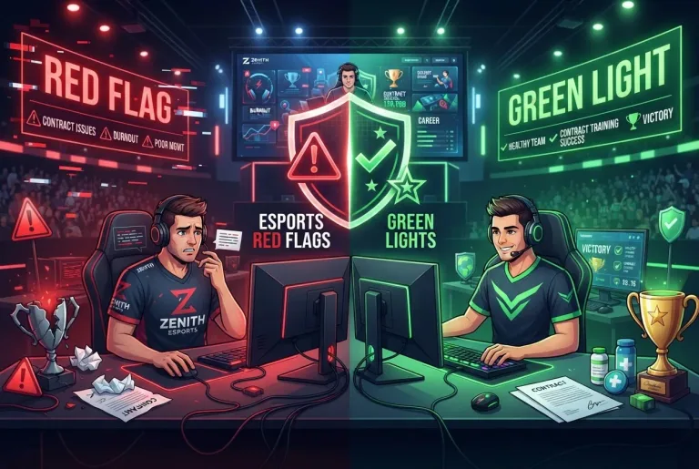 Featured image for: Esports Red Flags and Green Lights: Professional Gaming Guide