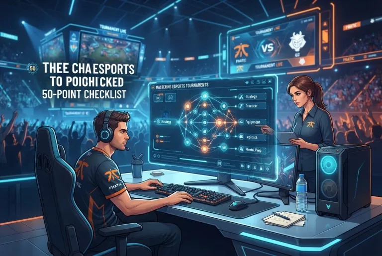 Featured image for: Mastering Esports Tournaments: The Advanced 50-Point Checklist