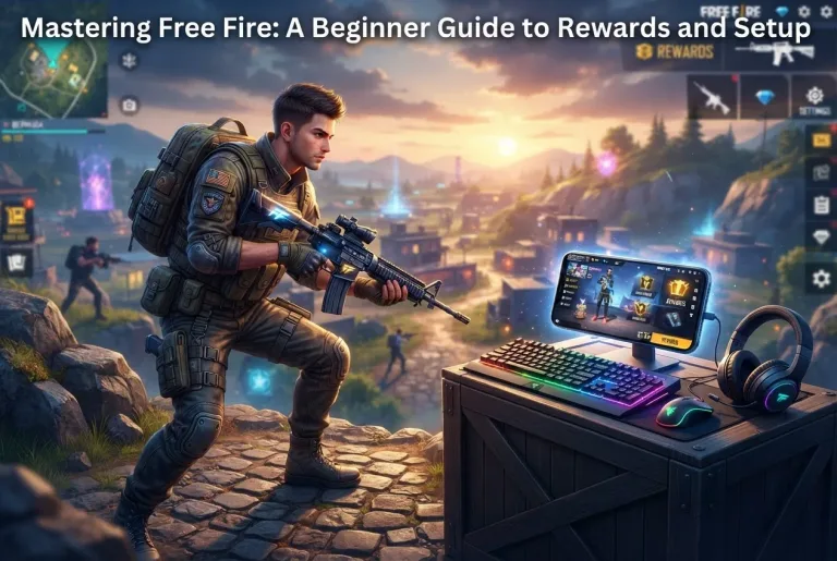 Featured image for: Mastering Free Fire: A Beginner Guide to Rewards and Setup