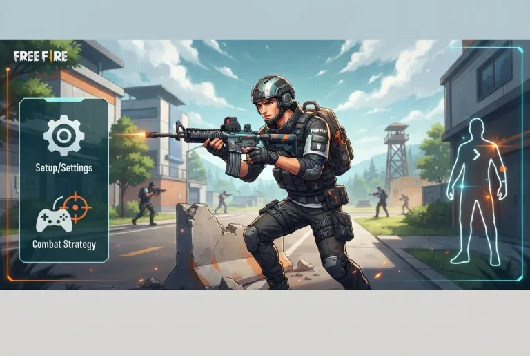 Featured image for: Beginner Guide to Free Fire: Setup, Settings, and Combat Strategy