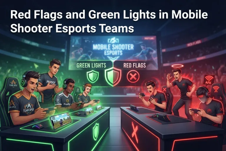 Featured image for: Red Flags and Green Lights in Mobile Shooter Esports Teams