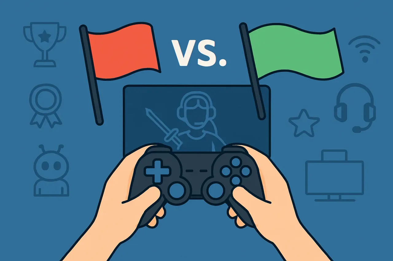 Featured image for: Recognizing Esports Red Flags and Green Lights: A Beginner’s Guide