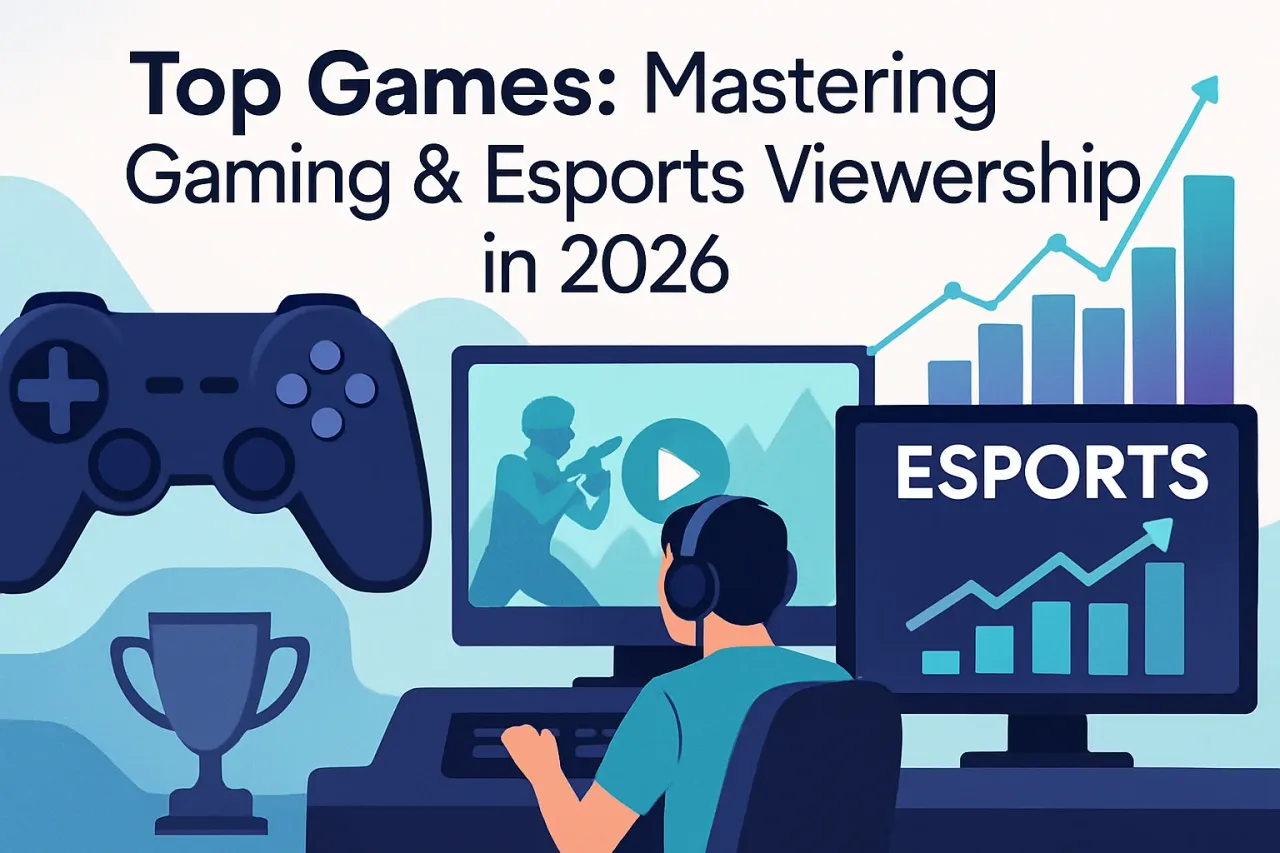 Featured image for: Top Games: Mastering Gaming & Esports Viewership in 2026