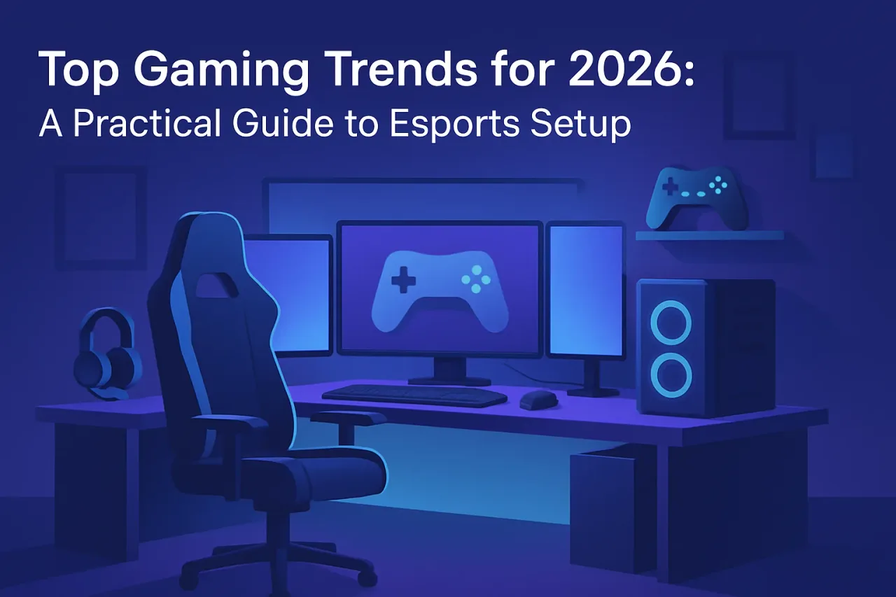 Featured image for: Top Gaming Trends for 2026: A Practical Guide to Esports Setup