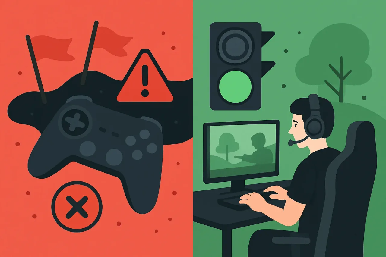 Featured image for: Top Gaming and Esports Pitfalls: Avoiding Red Flags and Spotting Green Lights