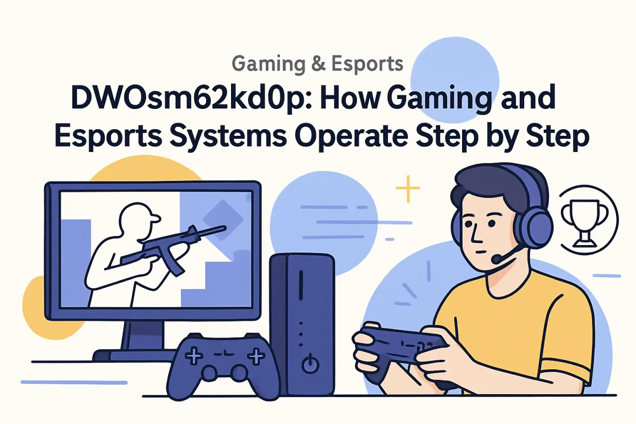 Featured image for: DWOsm62kd0p: How Gaming and Esports Systems Operate Step by Step