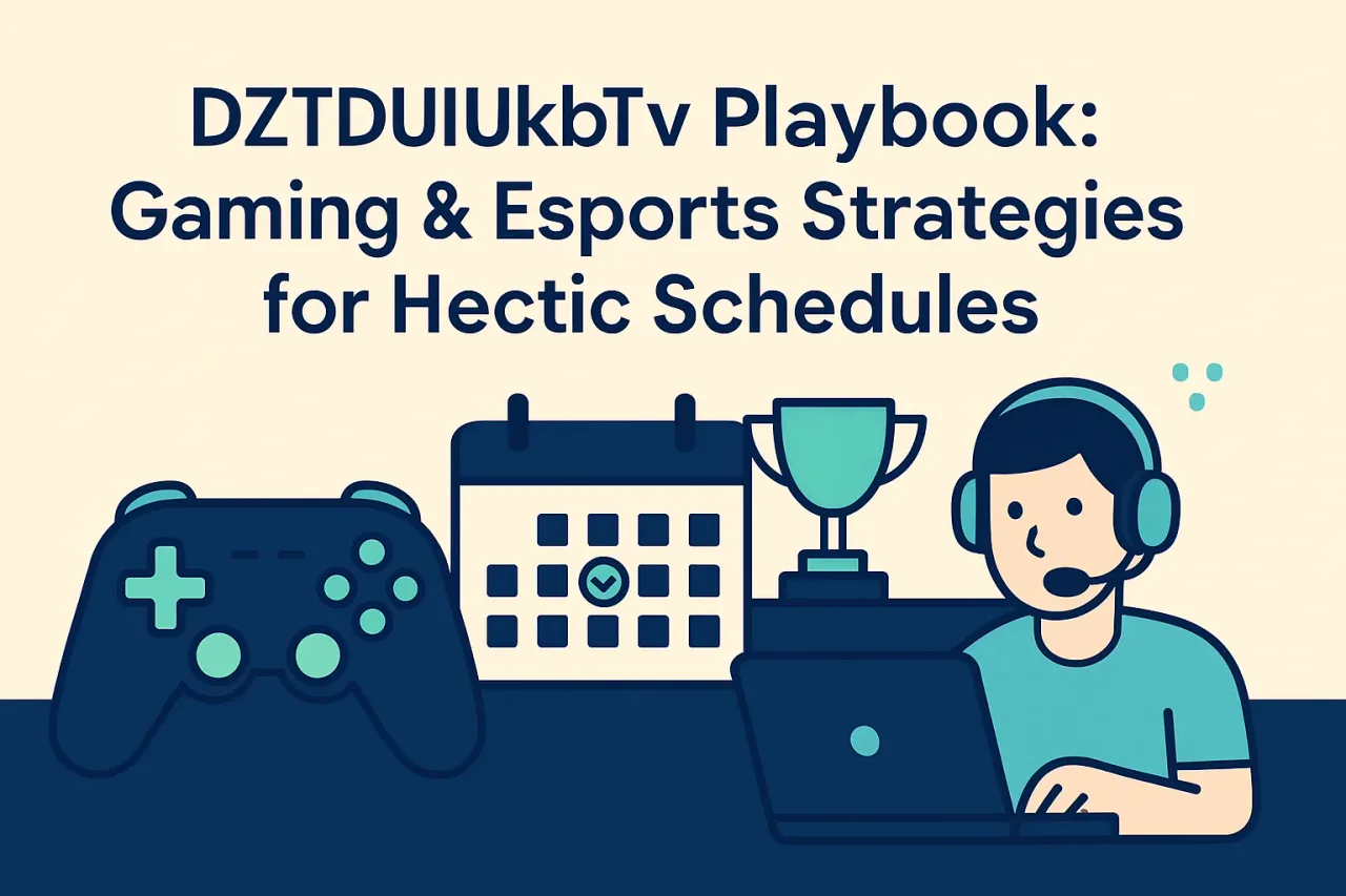 Featured image for: DZTdUlUkbTv Playbook: Gaming & Esports Strategies for Hectic Schedules
