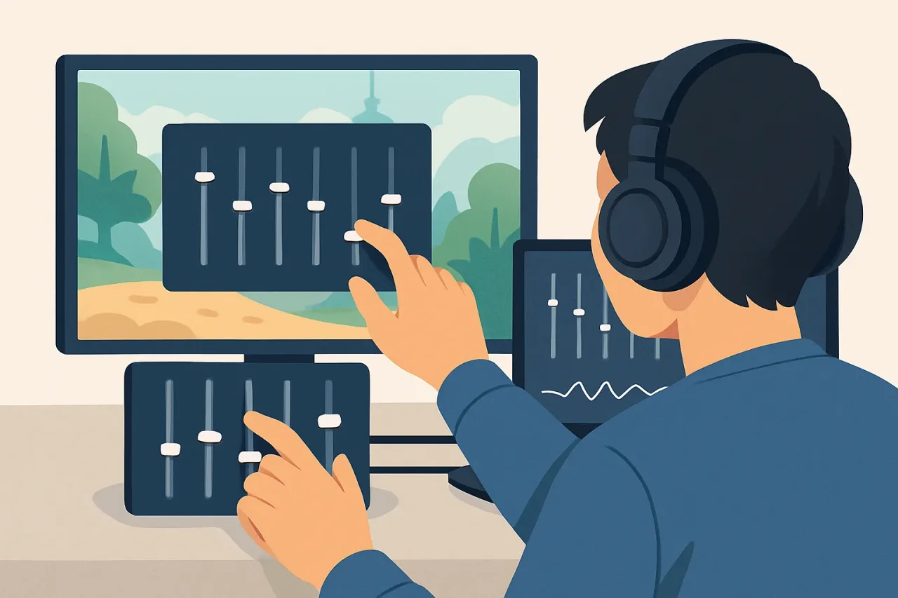 Customizing equalizer for esports