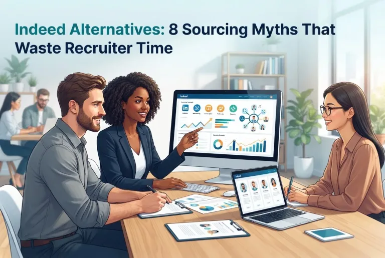 Featured image for: Indeed Alternatives: 8 Sourcing Myths That Waste Recruiter Time