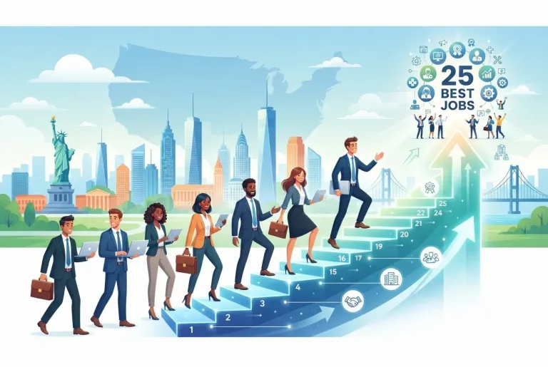 Featured image for: 25 Best Jobs in the US: A Step-by-Step Career and Employment Guide