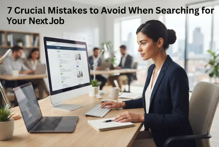 Featured image for: 7 Crucial Mistakes to Avoid When Searching for Your Next Job