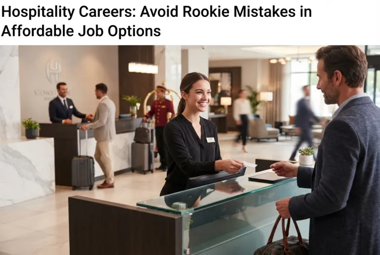 Featured image for: Hospitality Careers: Avoid Rookie Mistakes in Affordable Job Options