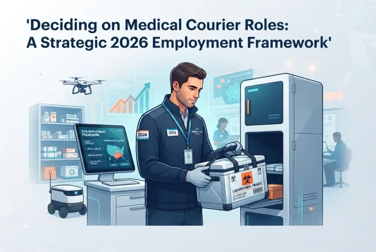 Featured image for: Deciding on Medical Courier Roles: A Strategic 2026 Employment Framework