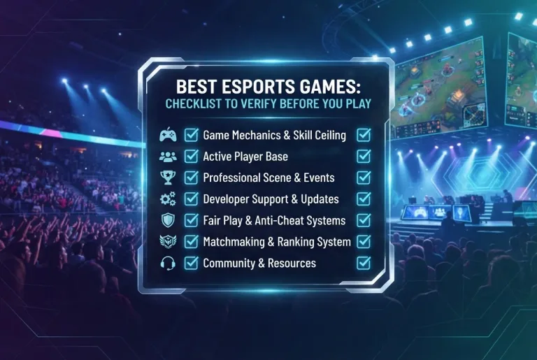 Featured image for: Best Esports Games: Checklist to Verify Before You Play