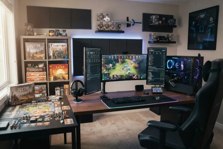 Featured image for: Set Up Your Board Game & Esports Station Like a Pro