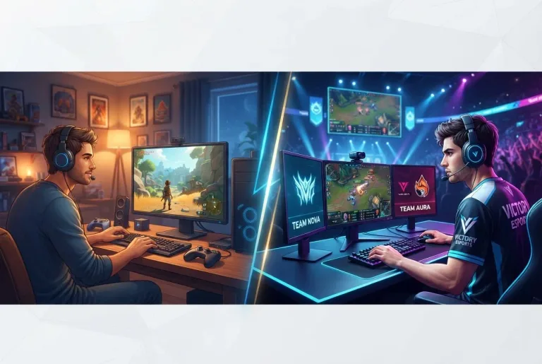 Featured image for: Gaming vs Esports: Which Competitive Path Is Right for You?