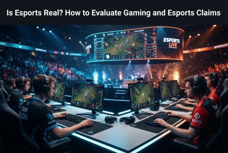 Featured image for: Is Esports Real? How to Evaluate Gaming and Esports Claims