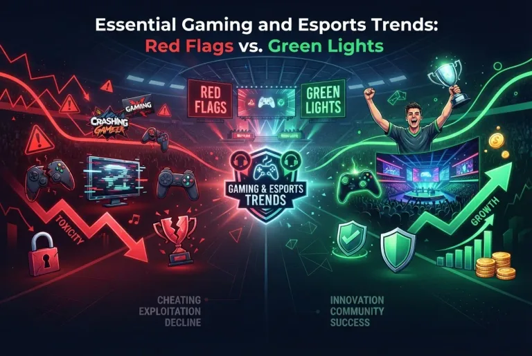 Featured image for: Essential Gaming and Esports Trends: Red Flags vs. Green Lights