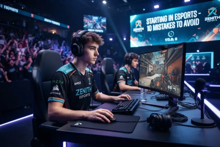 Featured image for: 10 Mistakes to Avoid When Starting in Esports