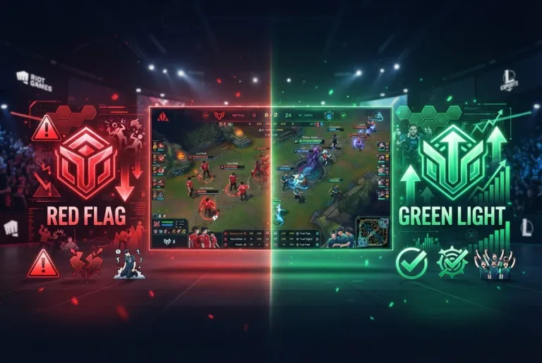 Featured image for: Red Flags and Green Lights in League of Legends Esports
