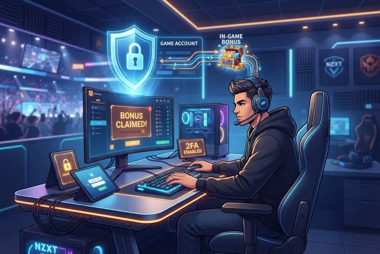 Featured image for: Keeping Your Gaming Account Safe While Claiming In-Game Bonuses