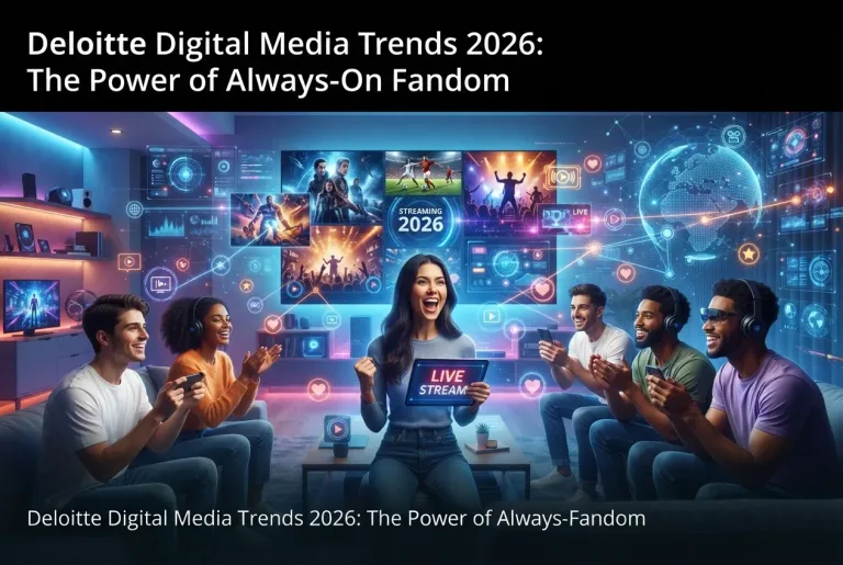Featured image for: Deloitte Digital Media Trends 2026: The Power of Always-On Fandom