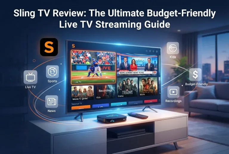 Featured image for: Sling TV Review: The Ultimate Budget-Friendly Live TV Streaming Guide