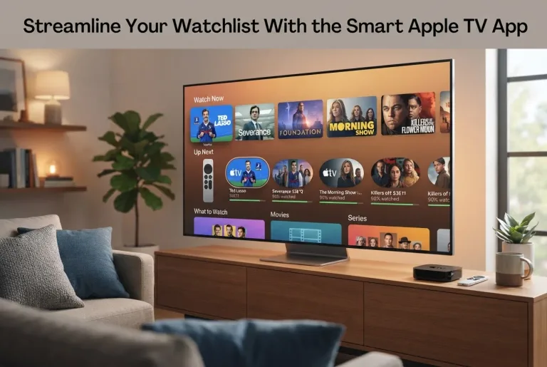 Featured image for: Streamline Your Watchlist With the Smart Apple TV App