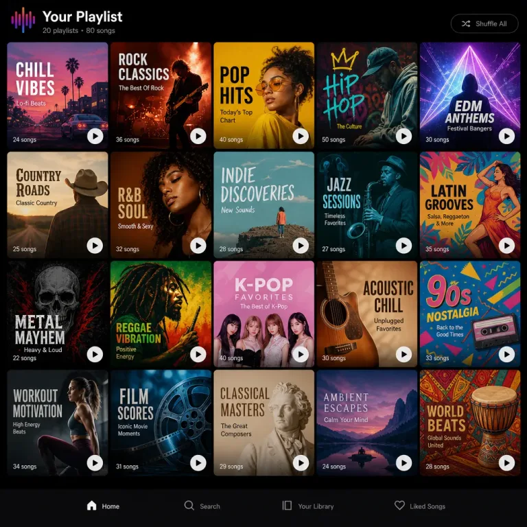 Featured: Best Curated Playlists on Spotify Apple Music and Tidal