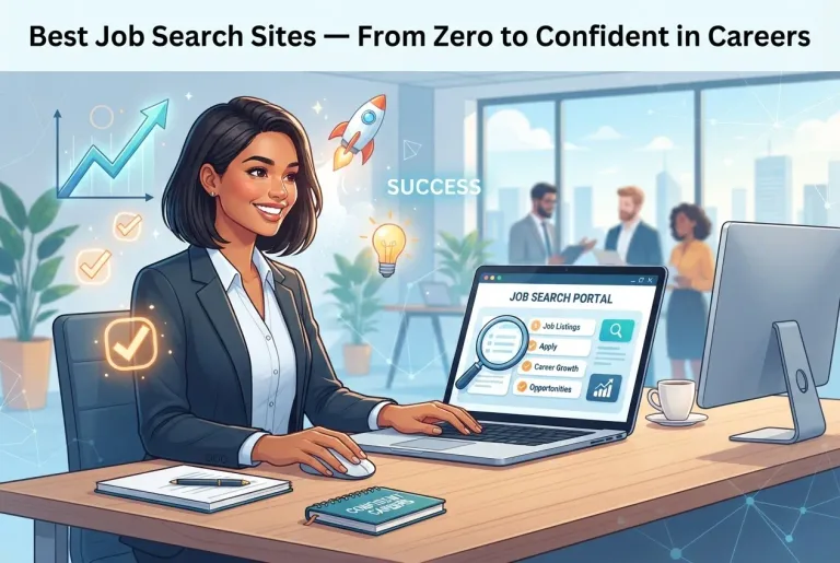 Featured image for: Best Job Search Sites — From Zero to Confident in Careers