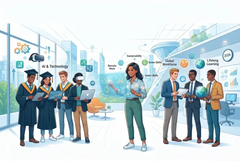 Featured image for: 10 Trends Transforming the 2026 Job Market for Grads