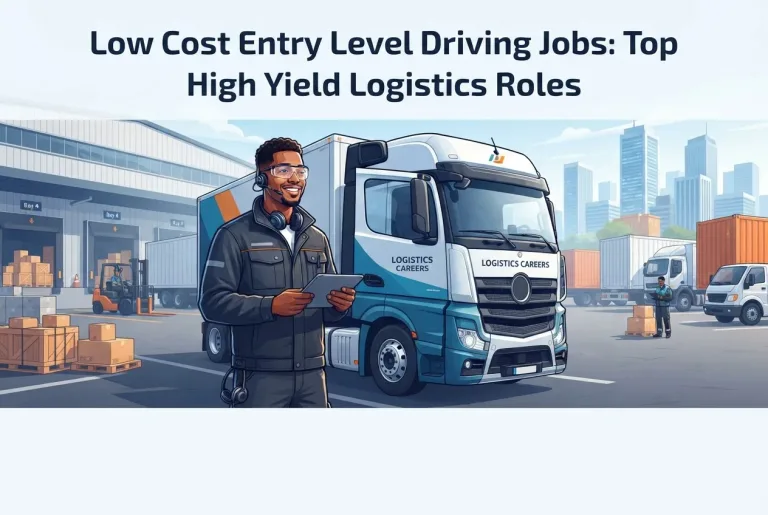 Featured image for: Low Cost Entry Level Driving Jobs: Top High Yield Logistics Roles