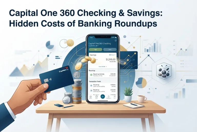 Featured image for: Capital One 360 Checking & Savings: Hidden Costs of Banking Roundups