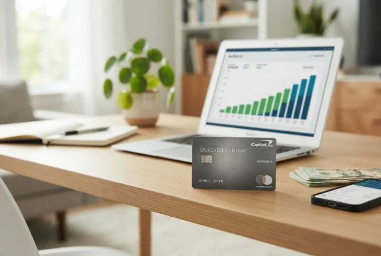 Featured image for: Capital One QuicksilverOne Review: Simple Cash Back for Building Credit