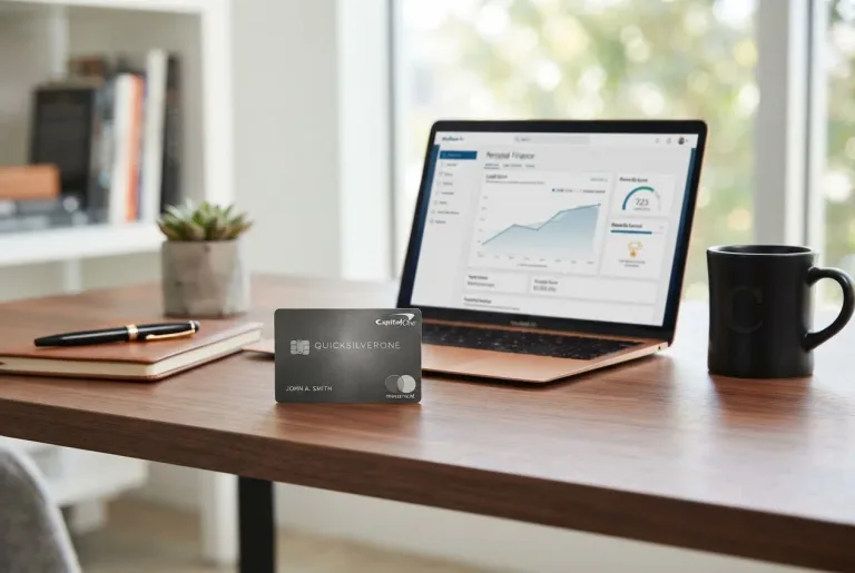 Featured image for: Capital One QuicksilverOne Review: Simple Cash Back for Building Credit