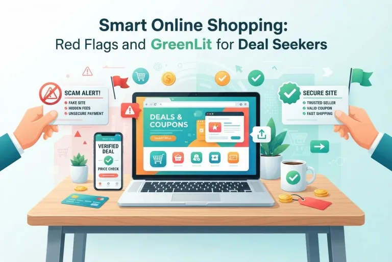 Featured image for: Smart Online Shopping: Red Flags and Green Lights for Deal Seekers