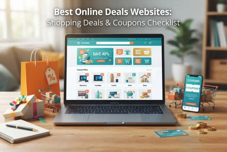 Featured image for: Best Online Deals Websites: Shopping Deals & Coupons Checklist
