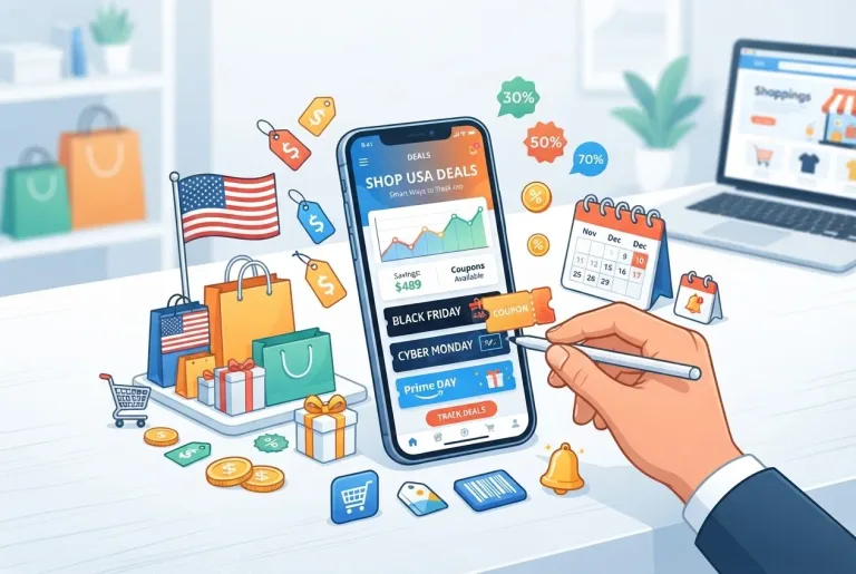 Featured image for: U.S. Shopping Events Guide: Smart Ways to Track Deals & Coupons