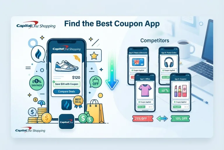 Featured image for: Capital One Shopping vs Competitors: Find the Best Coupon App