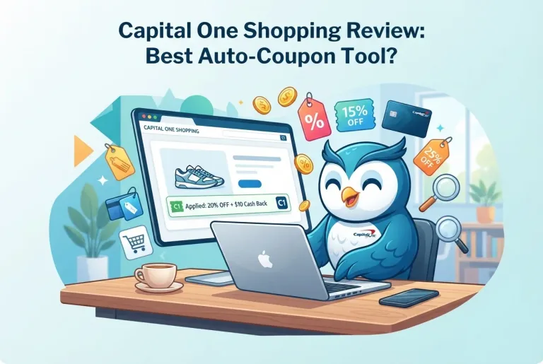 Featured image for: Capital One Shopping Review: Best Auto-Coupon Tool?